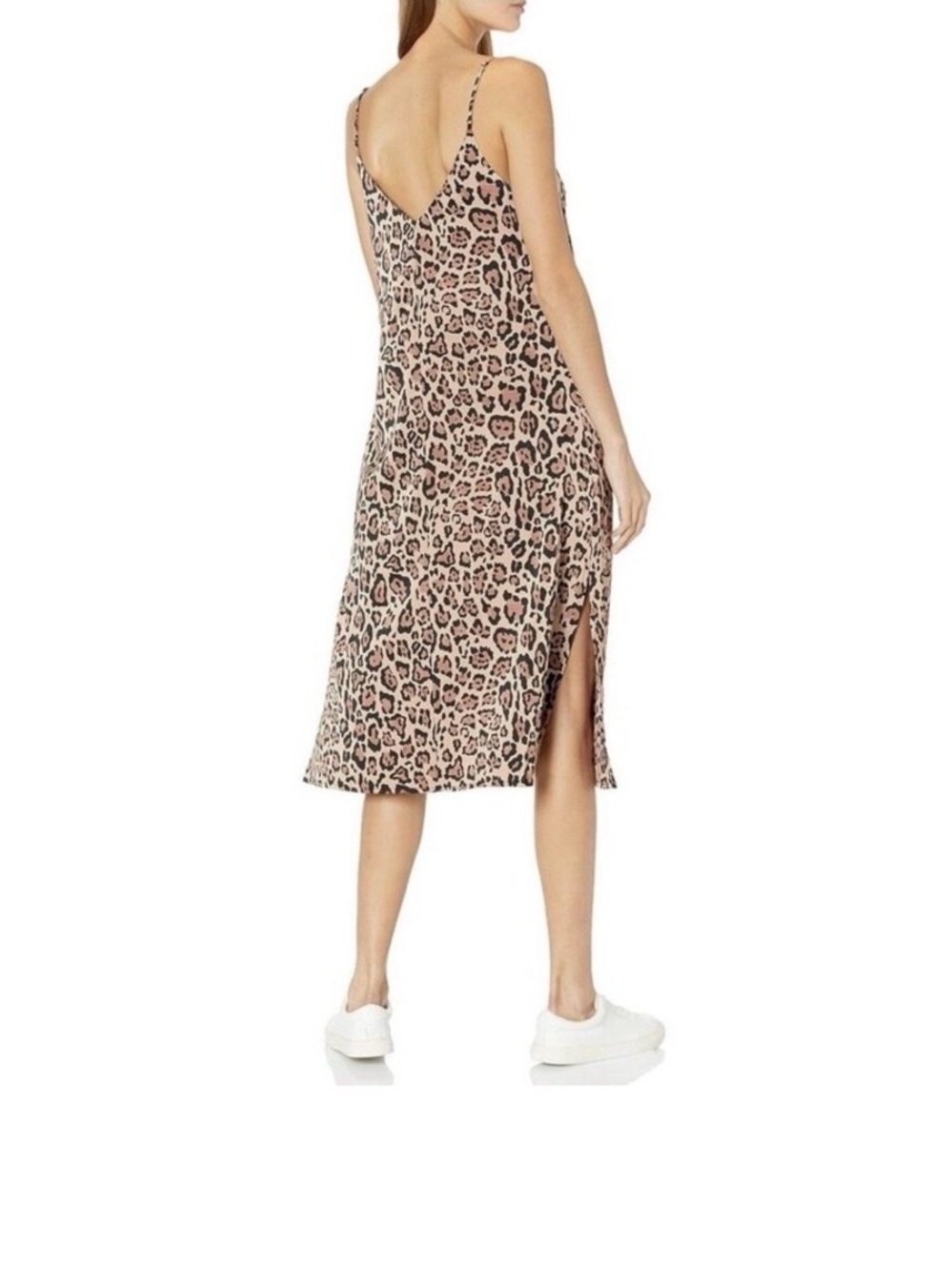NWOT The Drop Leopard Print Slip Dress